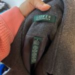 Ralph Lauren Gray Double Breasted Wool Peacoat Photo 2