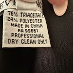 Anage Evenings Black Longline Blazer Jacket Formal Evening Coat Size 12 Photo 15