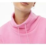 J.Crew Pink Funnelneck Sweatshirt in Cloudspun Fleece Relaxed Fit, Size Small‎ Photo 8