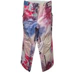 Free People  Movement On The Ascend Ombre Tie Dye Snow Ski Pants Primaloft Pink Photo 3