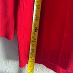 JM Collection  Vibrant Red Crew Neck Sweater Size XL Photo 4