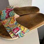 Birkenstock Birki’s Tropical Floral Colorful Paisley Slide Sandals EU41/USW10/M8 Photo 3