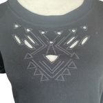 Converse One Star women's medium black short sleeve stretchy pullover top casual Photo 4