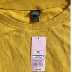Wild Fable Mustard Yellow Long Sleeve Shirt SZ XS NWT Photo 2