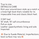 Sam Edelman Sam Edeleman Caprice Black Suede Boots Photo 7