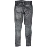 AGOLDE  Sophie High Rise Skinny Jeans Size 28 Charcoal Silence Distressed Stretch Photo 2