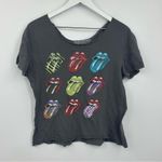 The Rolling Stones Vintage Y2K  Off The Shoulder Band Tee Size Medium Streetwear Photo 1