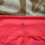 Lululemon  Leggings Cropped Low Rise Double Lined Coral Size‎ 6 Photo 3