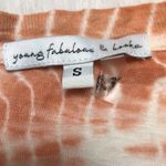 Young Fabulous and Broke NWT Women’s Tie Dye Rolled Hem Linen Cotton V-Neck Shirt Photo 6