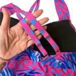 Swimsuits for All Two Piece Skirt Swimsuit Tankini Tropical NEW Size 5XL Blue Photo 3