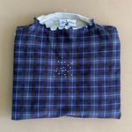 Edge Vintage Plaid Lettuce Top Photo 1