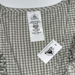 Disney  Princess NWT 3X Green Gingham - Rose Embroidered Elastic Drop Waist Top Photo 6