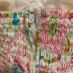 Karin Stevens Vintage 90s Hippie Eclectic Flower Power Sleeveless Padded Dress Photo 8