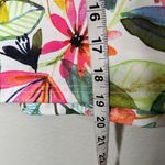 RipSkirt Hawaii Floral Print Wrap Skirt Large Swim Cover White Photo 6