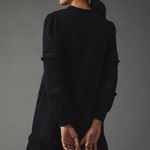 Sundays Anthropologie Black Ruffle Balloon Sleeve Dress Photo 1