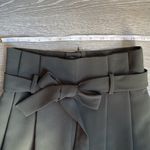 COS  green  belted paper-bag cropped trousers 4 Photo 8