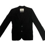 Babaton Artizia  Women's Black Blazer Fine Italian Wool Blend Size 0 Photo 0