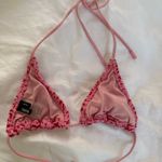 Triangl  Bikini Pink Crochet Photo 3