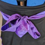 Taboo  EUC Y2K Purple and Black Ruffle Grunge Emo Punk Cocktail Dress Photo 2