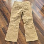 Lands' End  Corduroy Tan Flare Boot Cut Slim Low Rise Pants Photo 7