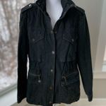 Levi's Levi’s Washed Black Utility Field Cargo Jacket Size Medium Photo 13
