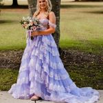 Light Purple Ballgown Prom Dress Size 4 Photo 1