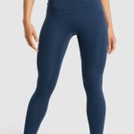 Gymshark navy training leggings Photo 5