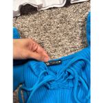 ZARA puff sleeve crop top blouse bundle cottagecore white and blue women’s S Photo 3