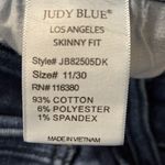 Judy Blue  classic Blue jeans Wide Leg Skinny Fit Style# JB82505DK Size11/30 Photo 7