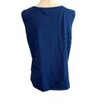 Choices Petite Large Knit Sleeveless Tunic Soft Blue Nautical Outdoor Summer Size undefined Photo 5