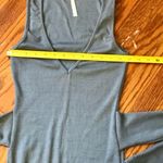 NWOT Sexy blue dress with side slits S Photo 9
