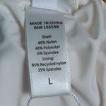 ANDIE NWT Sparrow Gingham Mandalay Bikini Top Tie Straps Swimwear Size Large Photo 4