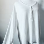 Gap Long Sleeve Super Soft Henley Top Photo 2