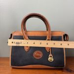 Dooney & Bourke Vintage 80s  All Weather Leather Boston Satchel Bag Made in USA Photo 5