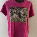 Crazy Shirts Shirt Size XL Magenta Pink Dancing Cats Fun Angel Forest Photo 0