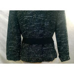 Tahari  Belted Textured Jacket & Skirt Suit Size 12P Photo 14