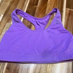 PINK - Victoria's Secret Victoria's Secret PINK Purple Lace Detail Sports Bra Photo 4