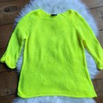 Topshop Neon Yellow Sweater Photo 0