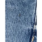 ZARA  Blue Denim Medium Wash Distressed Frayed Cut Off Jean Shorts Womens Size 4 Photo 4