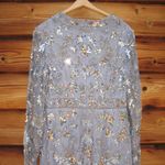 Mac Duggal  93939 Womens High Neck Long Sleeve Embellished Column Gown Dress Photo 11