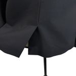 Chico's Chico’s SZ 1 (Medium) Blazer Jacket 1-Button V-Neck Notched Collar Lined Black Photo 5