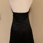 ZARA Rare! Black Satin Seamed Bustier Lingerie Style Mini Dress Photo 15