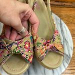 Mossimo Supply Co . | Floral Platform Sandals Photo 6