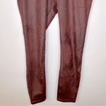 Free People Brown Faux Suede Vegan Leather Leggings Size 27 Photo 5