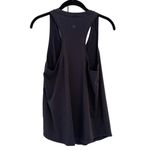 Lululemon  Love Tank Top Sz 8 Black Pima Cotton Photo 2