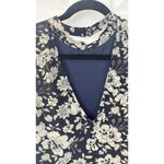 ASTR  Long Sleeve Open Back with Button Closure Layer Sheer Overlay Mini Dress XS Photo 4