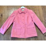 Pendleton  100% merino wool pink peacoat jacket L Photo 10