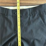 Theory Black Lonan Lightweight Wool Blend Wide Leg Pants Size 0 Model 8011228R Photo 4