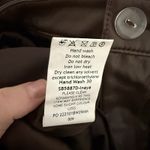 House Of CB  Inaya Chocolate Brown Stretch Vegan Leather Trousers Size Large Photo 7