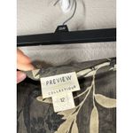 Vtg Y2k Preview Collection Maxi Skirt Sz 12 Fairy Whimsigoth Dark Floral Asian Green Photo 5